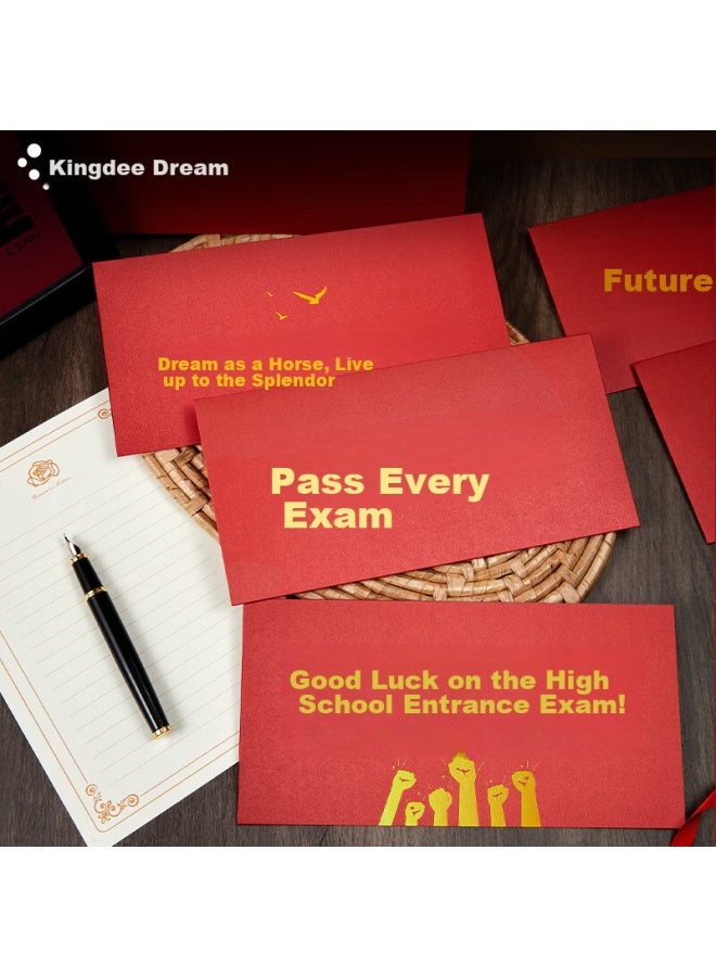 Kingdee Greeting Card And Postcard Set, Bright Future Envelope And Letter Paper Set, Creative Encouragement For Middle School And High School Exams, Inspirational 18th Birthday Gift, Graduation Set With 2 Envelopes And 5 Letter Papers - Image 5