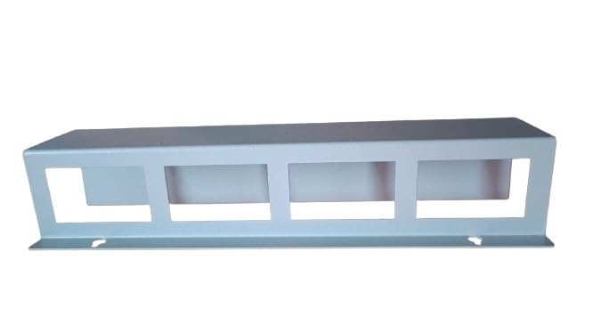 invont Wall Mount Remote Holder | Light Grey Texture Powder Coated 1mm Thickness Steel - Compatible with TV | AC | DVD | DTH | Remotes | AC Remote Wall Stand | TV Remote Holder - Image 3