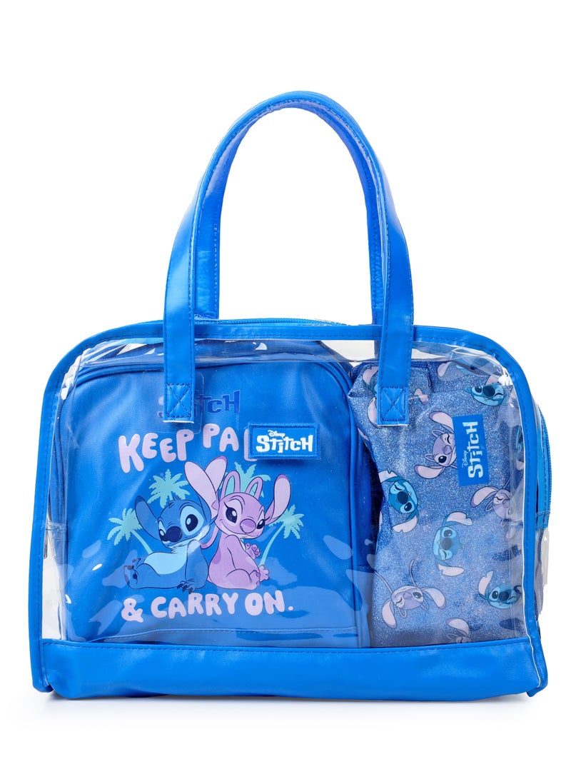 Disney Stitch 3Pcs Cosmetic Bag Set - Image 1