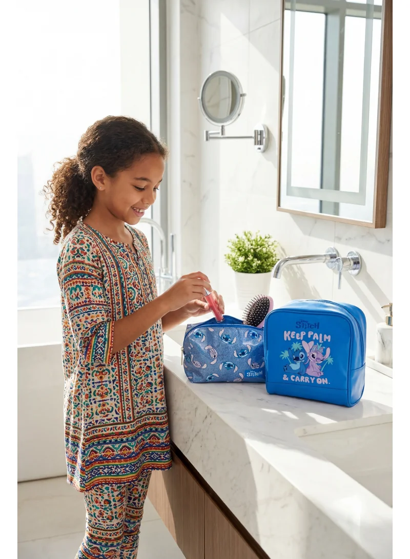 Disney  Disney Stitch 3Pcs Cosmetic Bag Set  | Best Price UAE