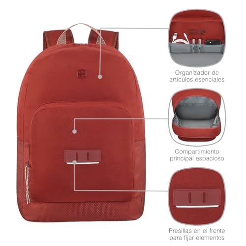 WENGER, Next 23 Crango, 16 Inches Laptop Backpack, 27 liters, Lava, 612560| Business Travel Bag, Swiss Designed - Image 5