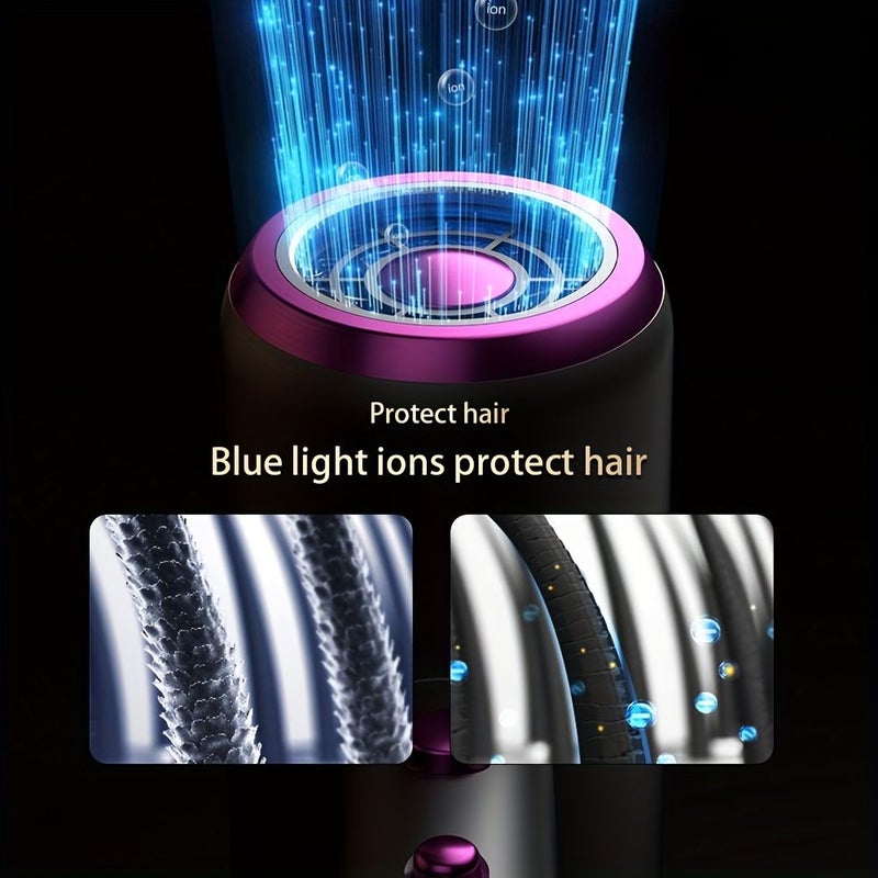Professional Hair Dryer With Diffuser And Concentrator DC Motor Low Noise Hair Styling Tool White - Image 3