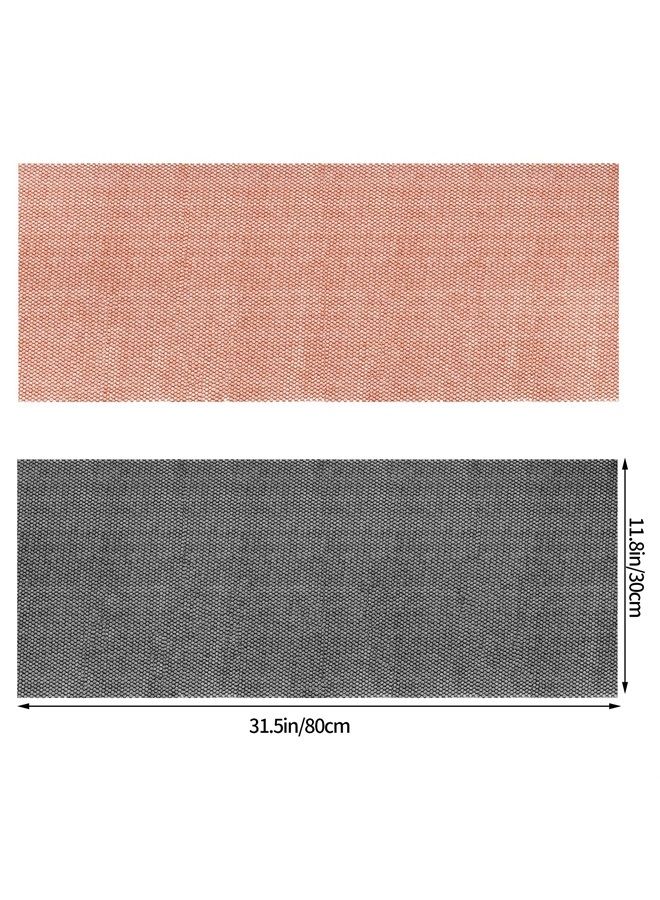 Fengek 2 Pcs African Exfoliating Net, Fengek 31.5 Inch African Long Body Net Sponges Skin Back Scrubber for Daily Shower Bathing Exfoliating (Multicolor 4) - Image 2