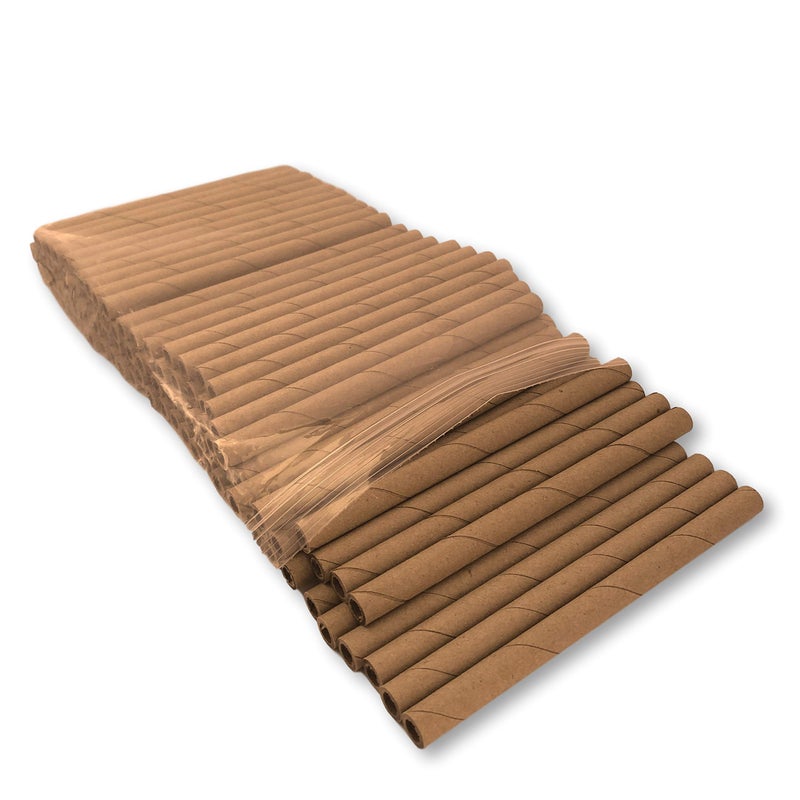 Merhoff & Larkin Mason Bee Tubes | 100 Pack of 6 inch Long by 5/16 Inner Diameter Hole Cardboard Bee House Tubes | Great Paper Refills or Inserts/Liners for a B House, Condo, Hotel, or Nest - Image 3
