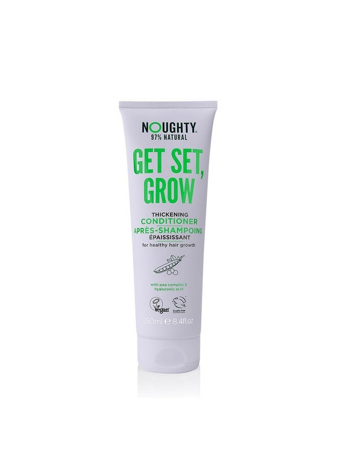 نوتي بلسم تكثيف الشعر Get Set Grow الطبيعي بنسبة 97%، حبوب قهوة روبوستا الخضراء وبيروكتون أولامين لتحسين صحة فروة الرأس وتحفيز الجذور وتعزيز نمو الشعر 250 مل - Image 1