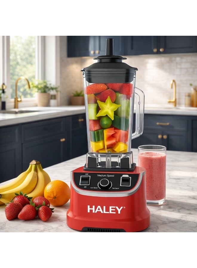 Haley Commercial Heavy Duty 2.5L Electric Blender Mixer – 4800W High Power Juicer for Smoothies, Fruits, Ice Crushing – Kitchen & Restaurant Use - Image 5