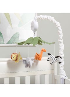 The Peanut Shell The Peanutshell Safari Animals Musical Crib Mobile for Baby Boys & Girls | Digital Music Box with 12 lullabies  - Image 5