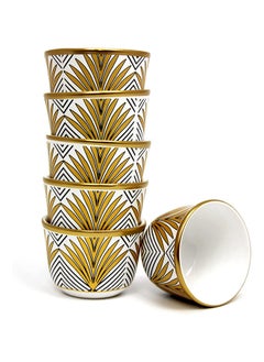 Set of 6 Pieces Cawa Cups Traditional Arabian Design Cups for Tea, Coffee Perfect for Home and Office - pzsku/Z13FC2ABECE3DEE731A28Z/45/_/1657094720/da2579f5-169d-4111-803d-a0536869dca0