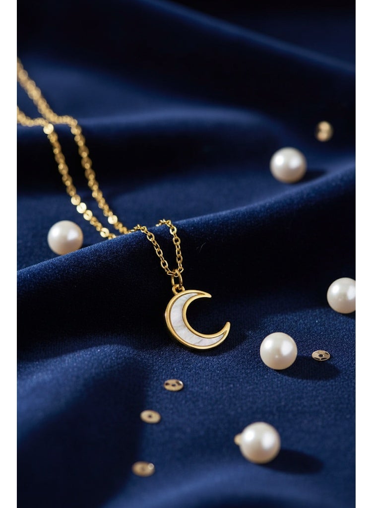 فلافي سلسلة حريمي بدلاية هلال بتفاصيل صدفية – تصميم أنيق - Image 1