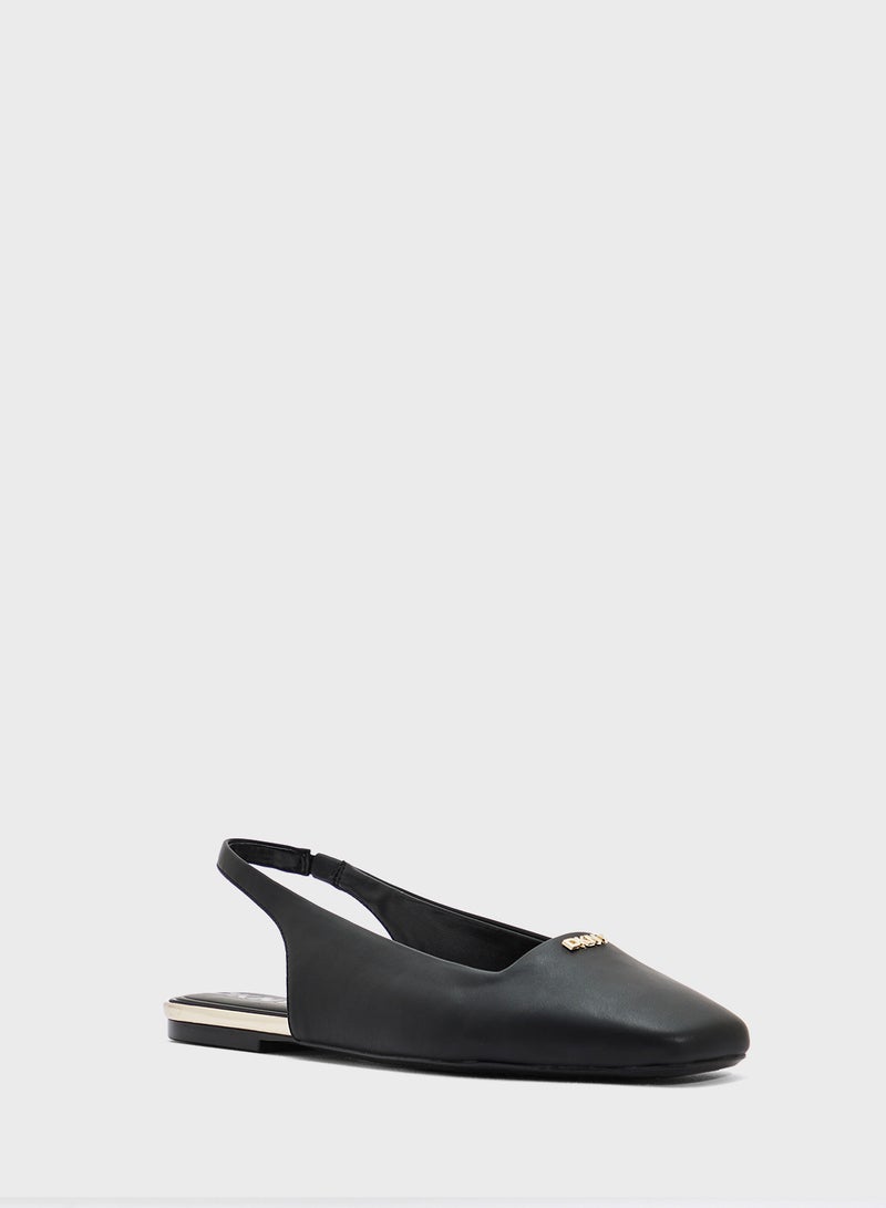 DKNY Darrow Slingback Ballerinas  - Image 2
