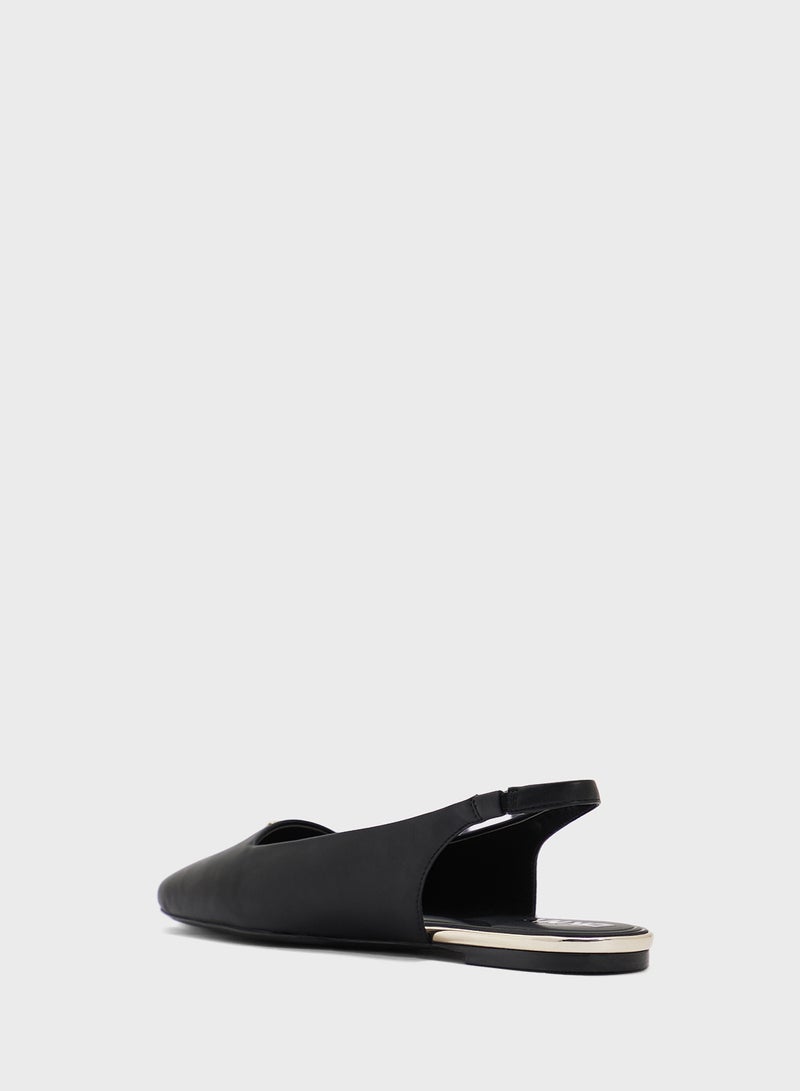 DKNY Darrow Slingback Ballerinas  - Image 3