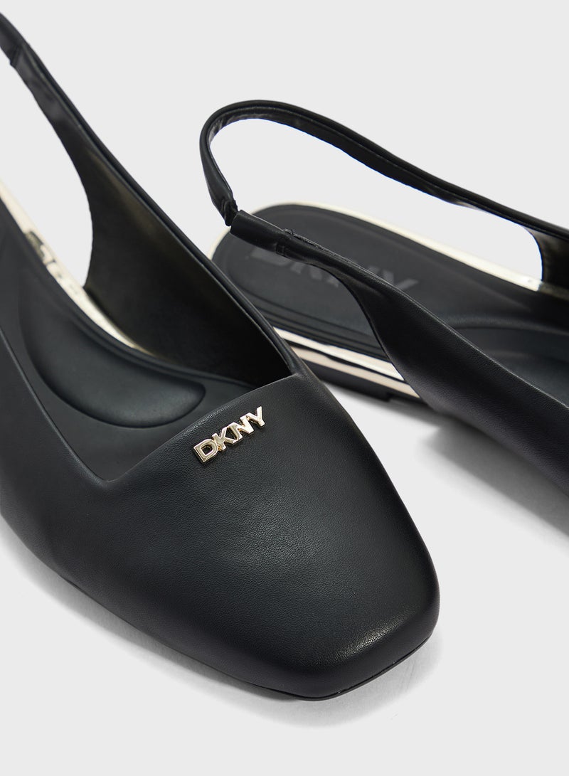 DKNY Darrow Slingback Ballerinas  - Image 4