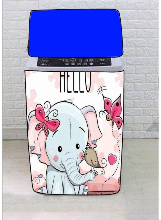 Machine Wash Cover Over Automatic 10-12K Elephant - Image 1