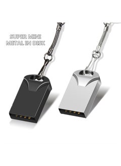 Generic Car USB Flash Drive 16G High Speed Mini Metal USB Flash Drive 32 Manufacturers Shipped Usb2.0 64G USB Flash Drive Net Red Storage Disk-Capacity:32GB C6  - Image 3