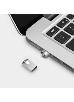 Generic Car USB Flash Drive 16G High Speed Mini Metal USB Flash Drive 32 Manufacturers Shipped Usb2.0 64G USB Flash Drive Net Red Storage Disk-Capacity:32GB C6  - Image 4