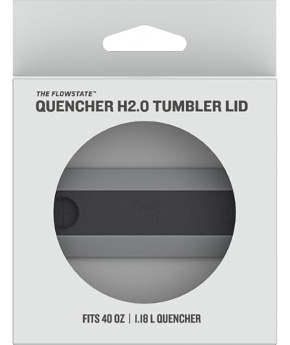 Stanley Stanley Quencher Tumbler Lid 40 oz | Twist on Flowstate 3-Position Lid Replacement for Tumbler with Handle | Accessory fits Stainless Steel Drinking Cup | BPA-Free | Clear - Image 4