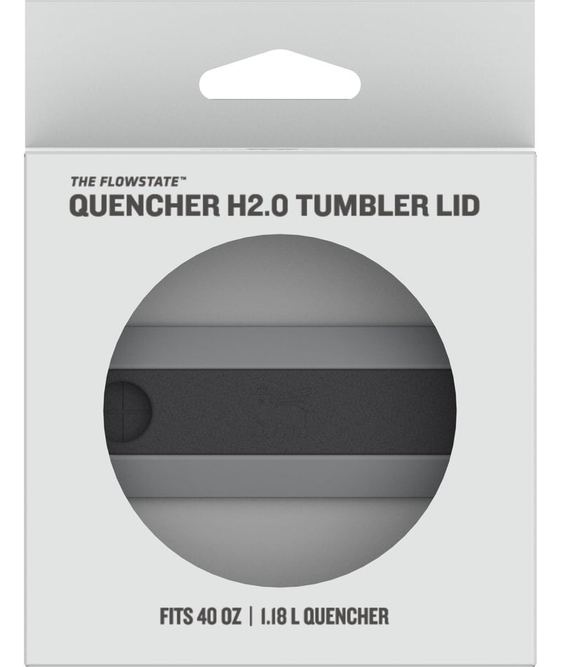 Stanley Stanley Quencher Tumbler Lid 40 oz | Twist on Flowstate 3-Position Lid Replacement for Tumbler with Handle | Accessory fits Stainless Steel Drinking Cup | BPA-Free | Clear - Image 2