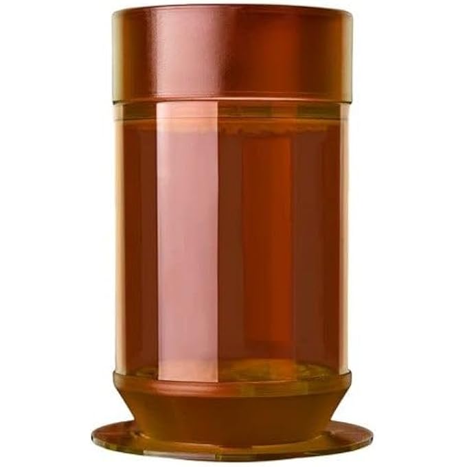 Tricolate Pour Over Coffee Brewer  Aqua Blue  Precision Coffee Dripper With FlatBed Design  250Ml Capacity  BpaFree Durable  Even Extraction Color Amber - Image 2