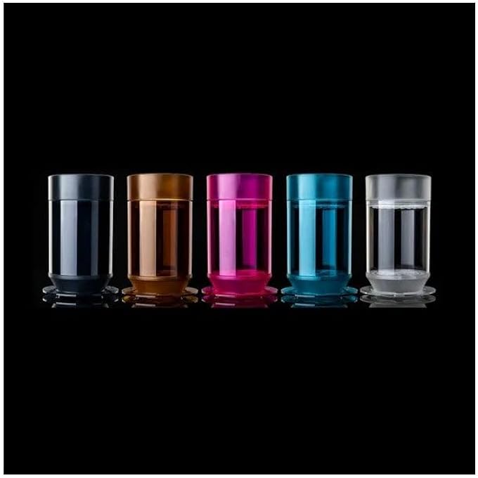 Tricolate Pour Over Coffee Brewer  Aqua Blue  Precision Coffee Dripper With FlatBed Design  250Ml Capacity  BpaFree Durable  Even Extraction Color Amber - Image 4
