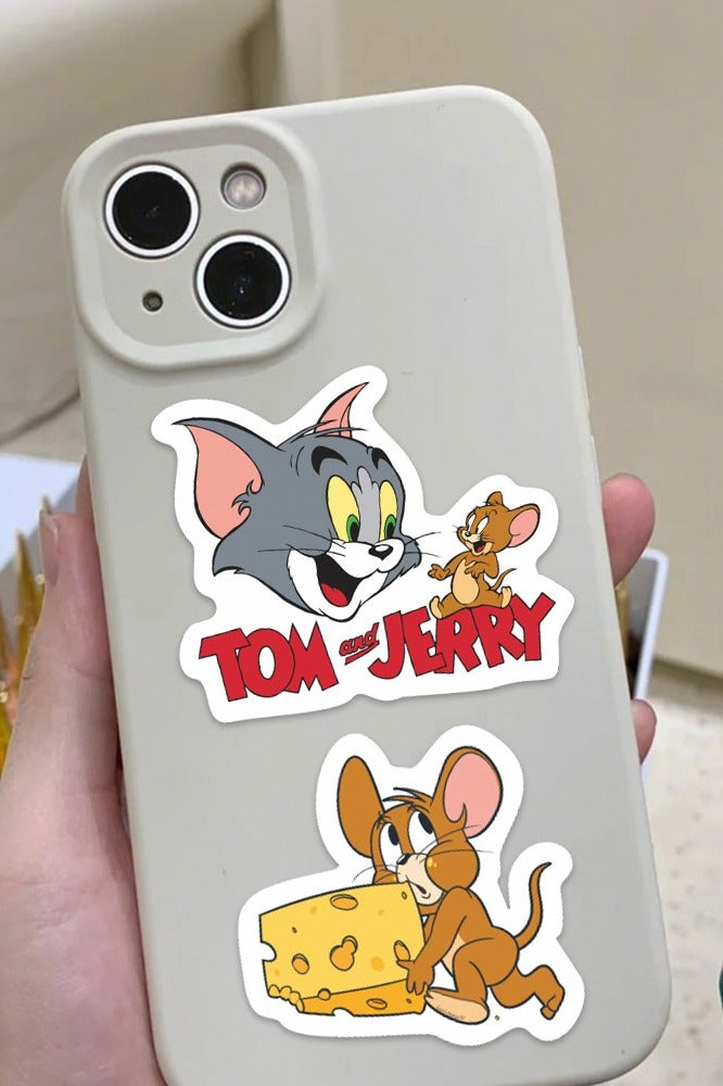 50 Piece Tom Jerry Sticker Set - Bring the Classic Chase to Your Life! - Image 5