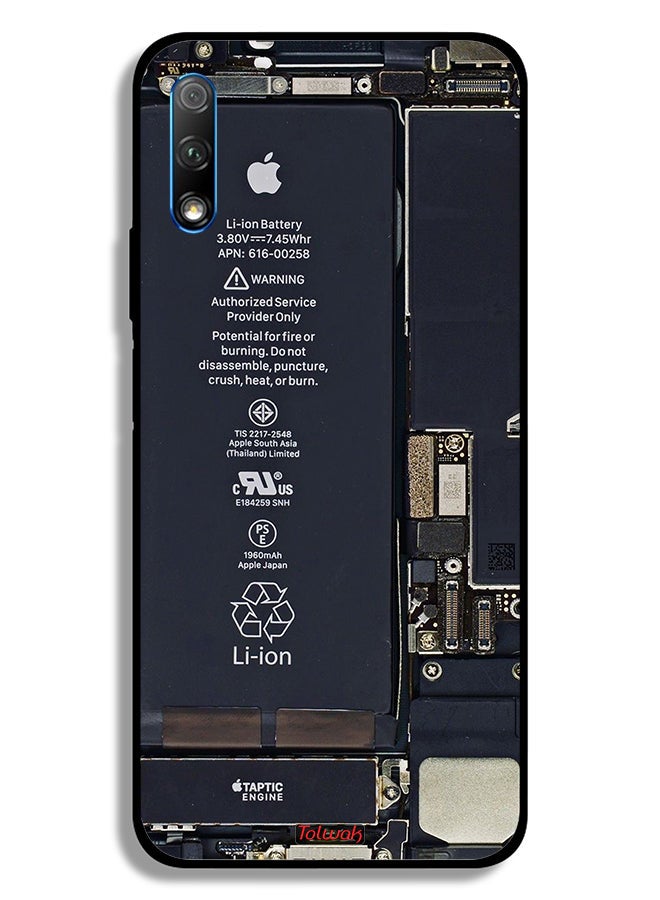 Tolwak Honor 9X (China) Protective Case Cover Phone Circuit Pattern - Image 2