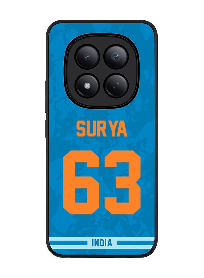 For Xiaomi Redmi Note 15 Pro 4G Case,Slim fit Camera Protection, Shockproof Thin Phone cover  - India Suryakumar Yadav, Jersey No 63