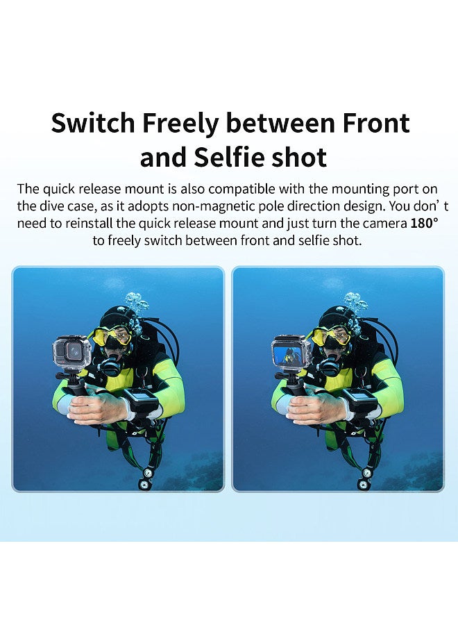 aMagisn Sports Camera Waterproof Case Dive Case Underwater 60M Protective Case Diving Housing Photography Accessory Replacement for Insta360 Ace Pro - Image 2