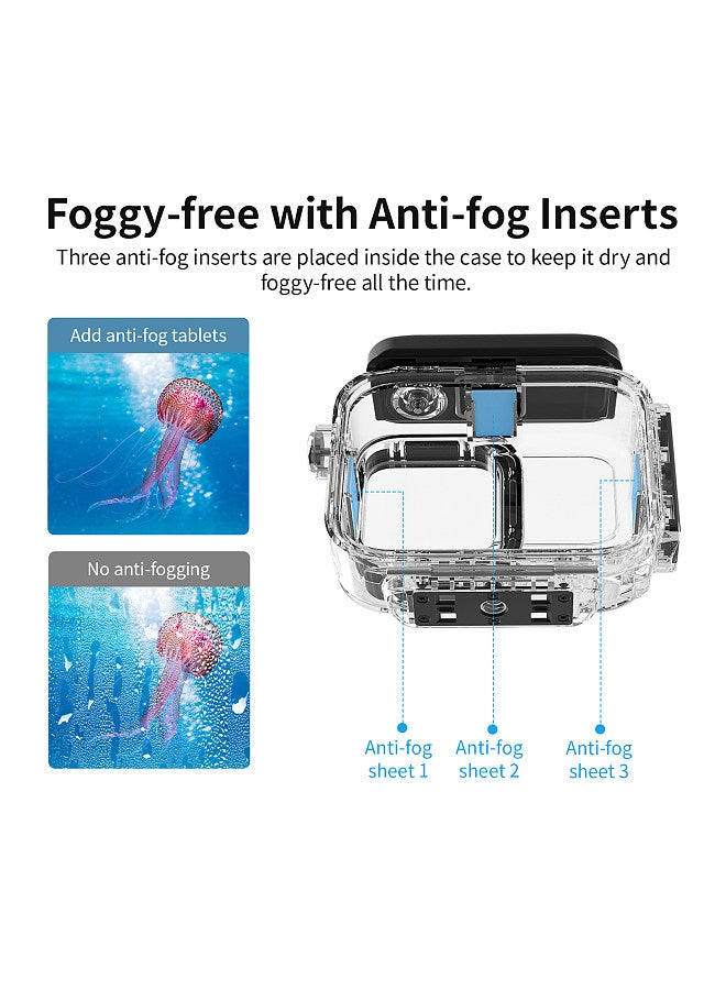 aMagisn Sports Camera Waterproof Case Dive Case Underwater 60M Protective Case Diving Housing Photography Accessory Replacement for Insta360 Ace Pro - Image 5