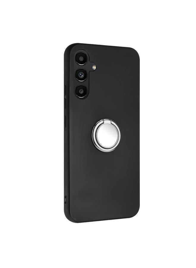 اس-توب جراب لهاتف Samsung Galaxy A55 5G مع حامل حلقي غير لامع من مادة TPU - Image 2