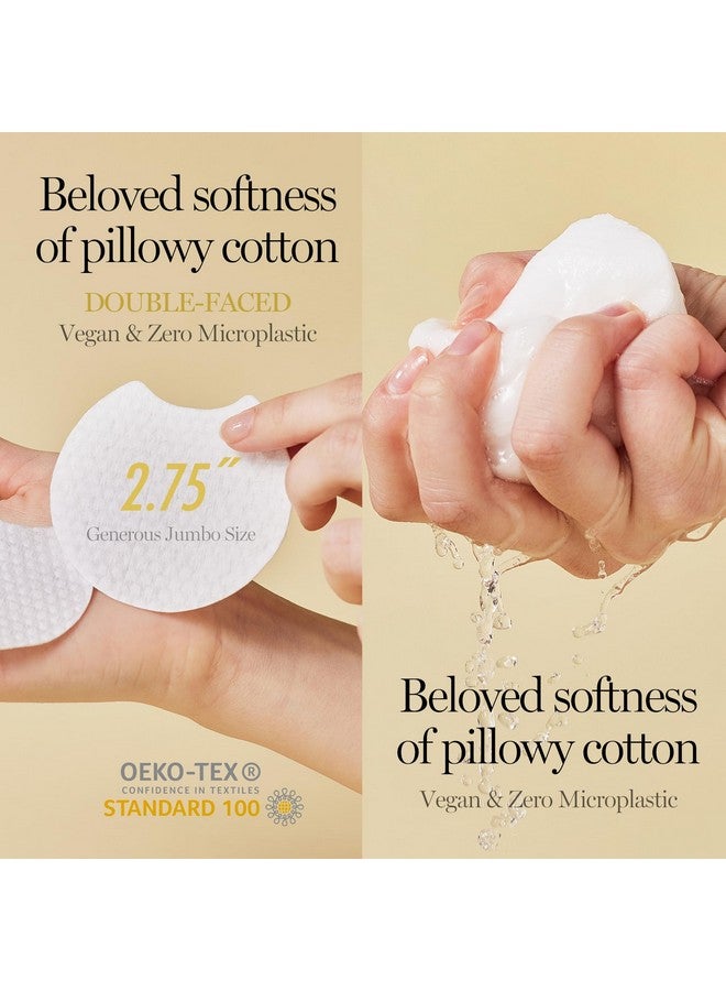 EFILOW Chaga Mushroom Biome Pore Clearing Pad 70 Sheets | Pore-Smoothing Facial Cleansing Pads | Korean Toner Pads for Face | Gentle Face Exfoliating Pads | Skin-Balancing Organic Cotton Rounds - Image 4