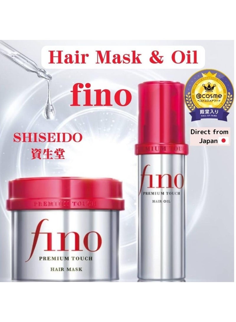 FINO Hair Serum 70ml and hair Mask Treatment 230g- Duo Power for Stronger and healthy Hair- Best for damage & hair fall problem - Image 5