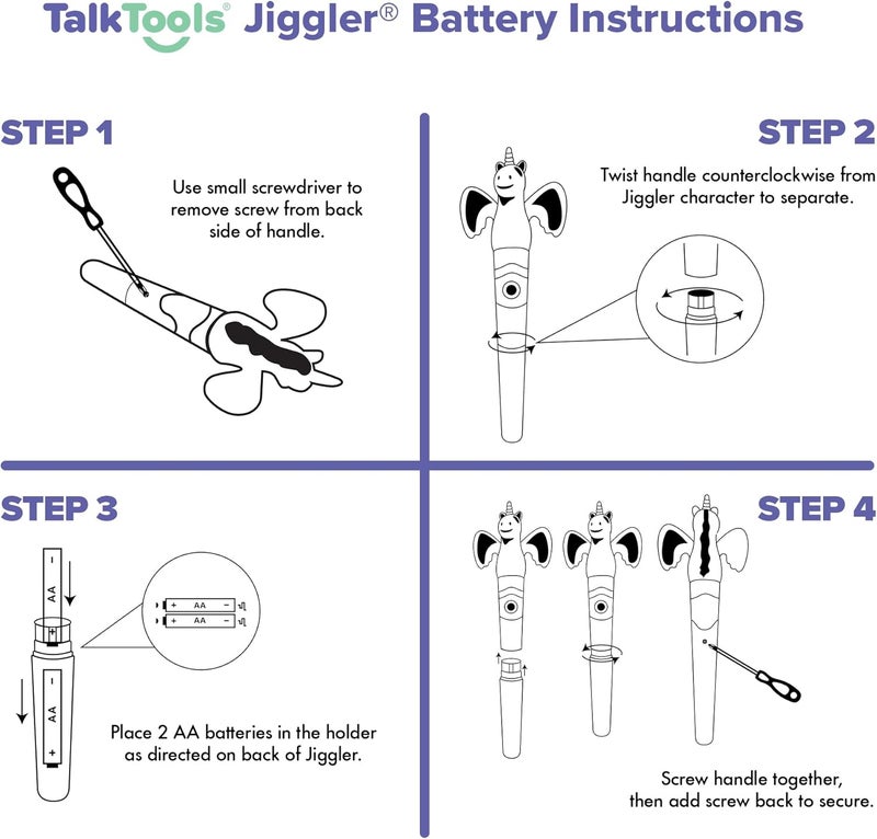 TalkTools Jiggler - Chewable Oral Facial Massager - Oral Sensory Massager - Calming Motor Therapy for Kids - Unicorn/Sloth - Set of 2 - Image 5