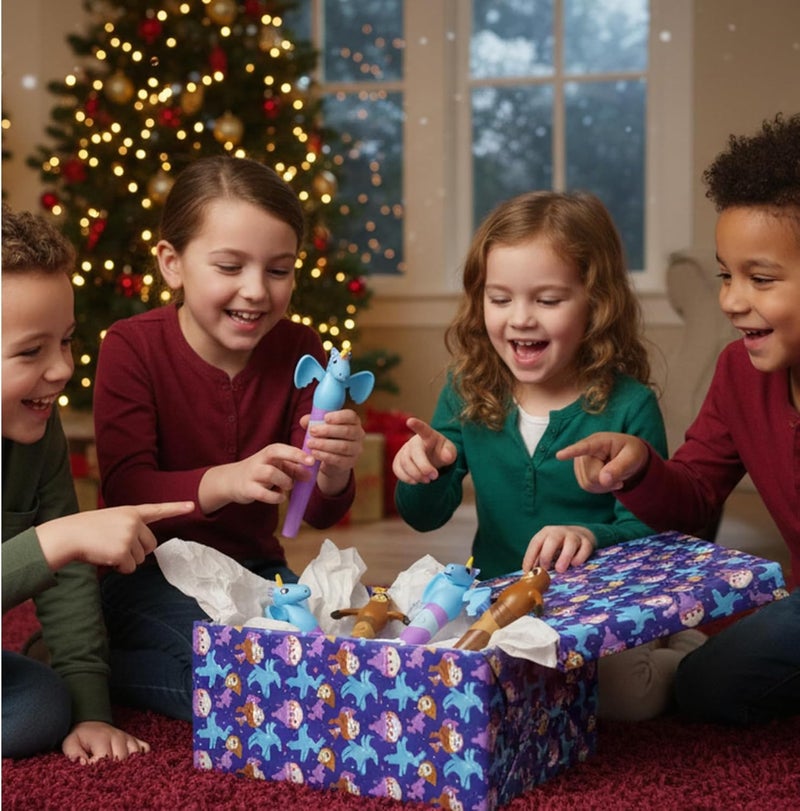 TalkTools Jiggler - Chewable Oral Facial Massager - Oral Sensory Massager - Calming Motor Therapy for Kids - Unicorn/Sloth - Set of 2 - Image 2