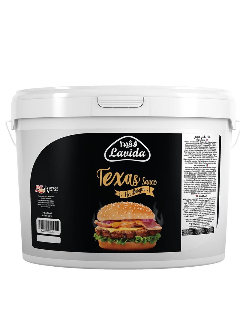 لافيدا صوص تكساس , 4 كيلو