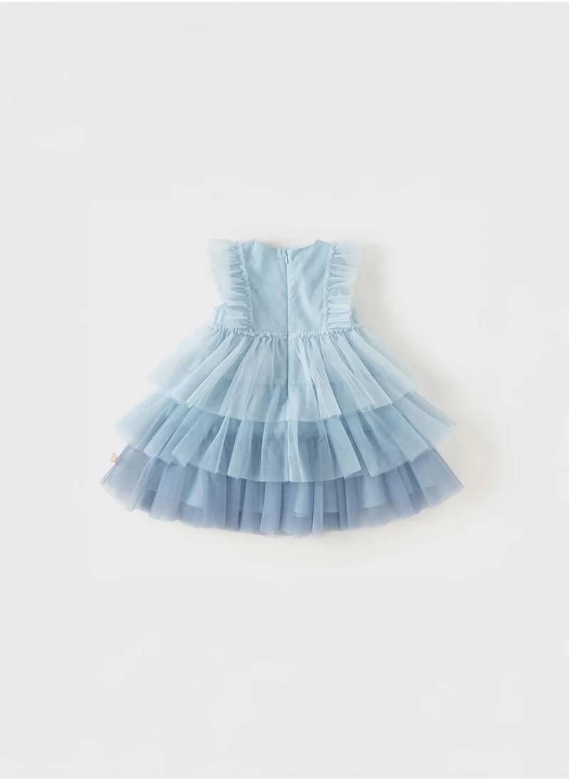 Dave & Bella Tiered Tulle Dress