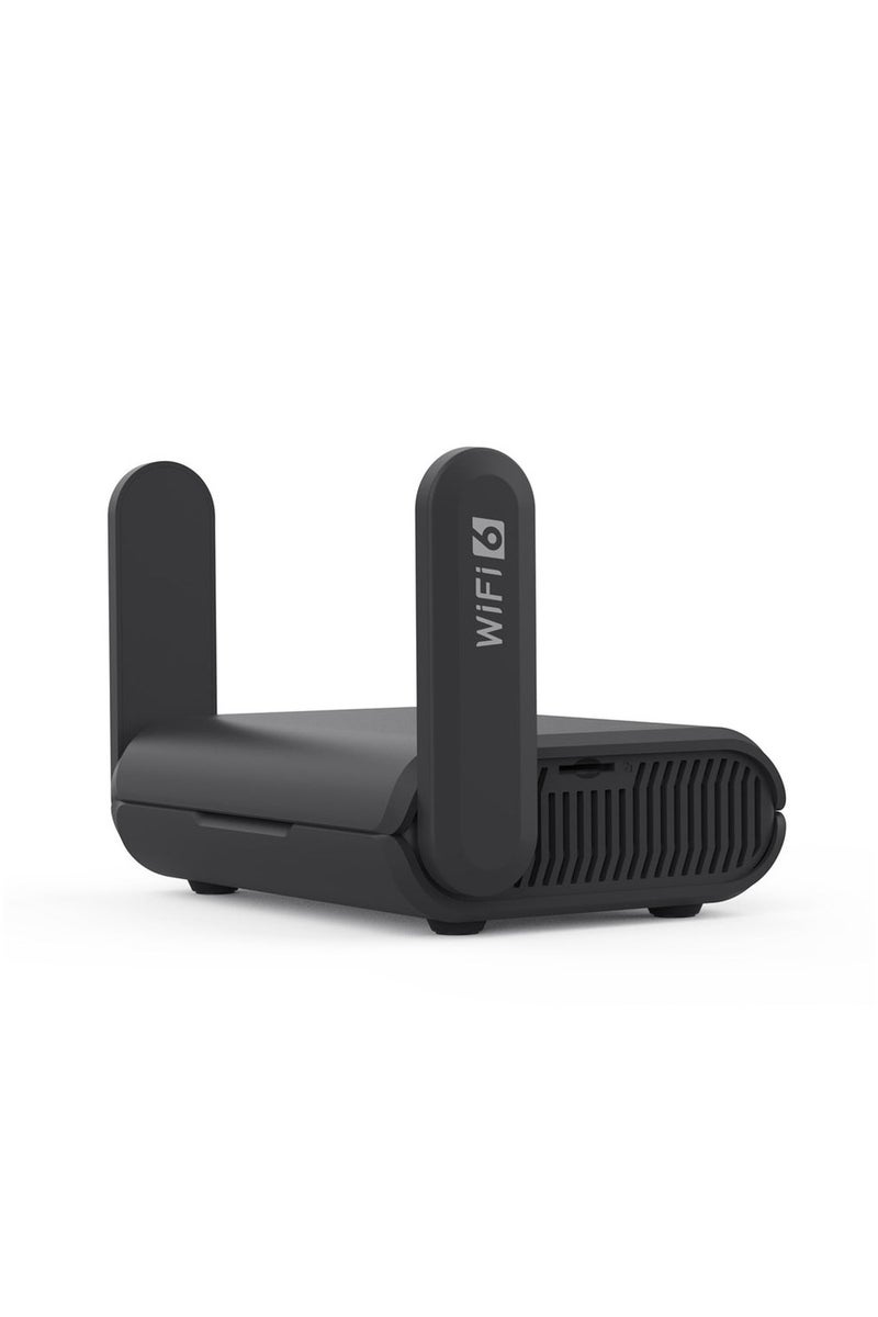 GL.iNet GL-AXT1800 (Slate AX) Portable Gigabit Travel Router, Pocket-Sized, Wi-Fi 6, Extender/Repeater for Hotel&Public Network Storage, VPN Client&Server, OpenWrt, Adguard Home, USB3.0, TF Card Slot - Image 4