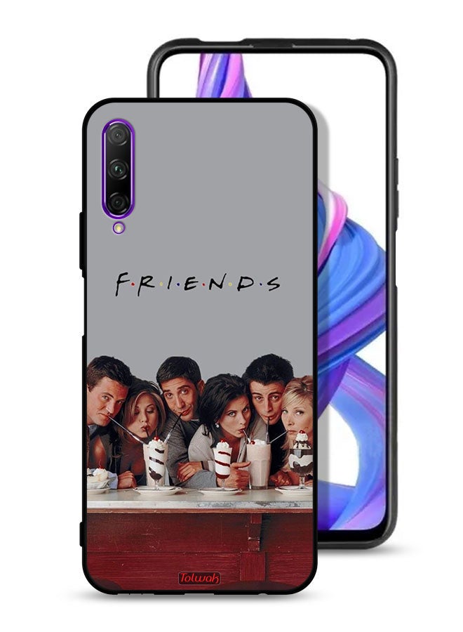 Tolwak Huawei Y9s Protective Case Cover F R I E N D S - Image 1
