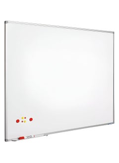 Generic Whiteboard dry erase magnetic surface aluminum frame 120×90 cm  - Image 1