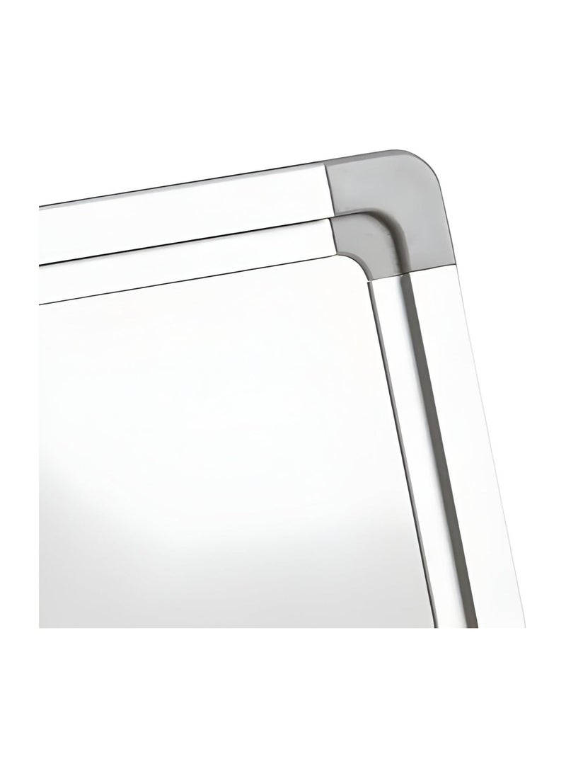 Whiteboard dry erase magnetic surface aluminum frame 120×90 cm  - Image 3