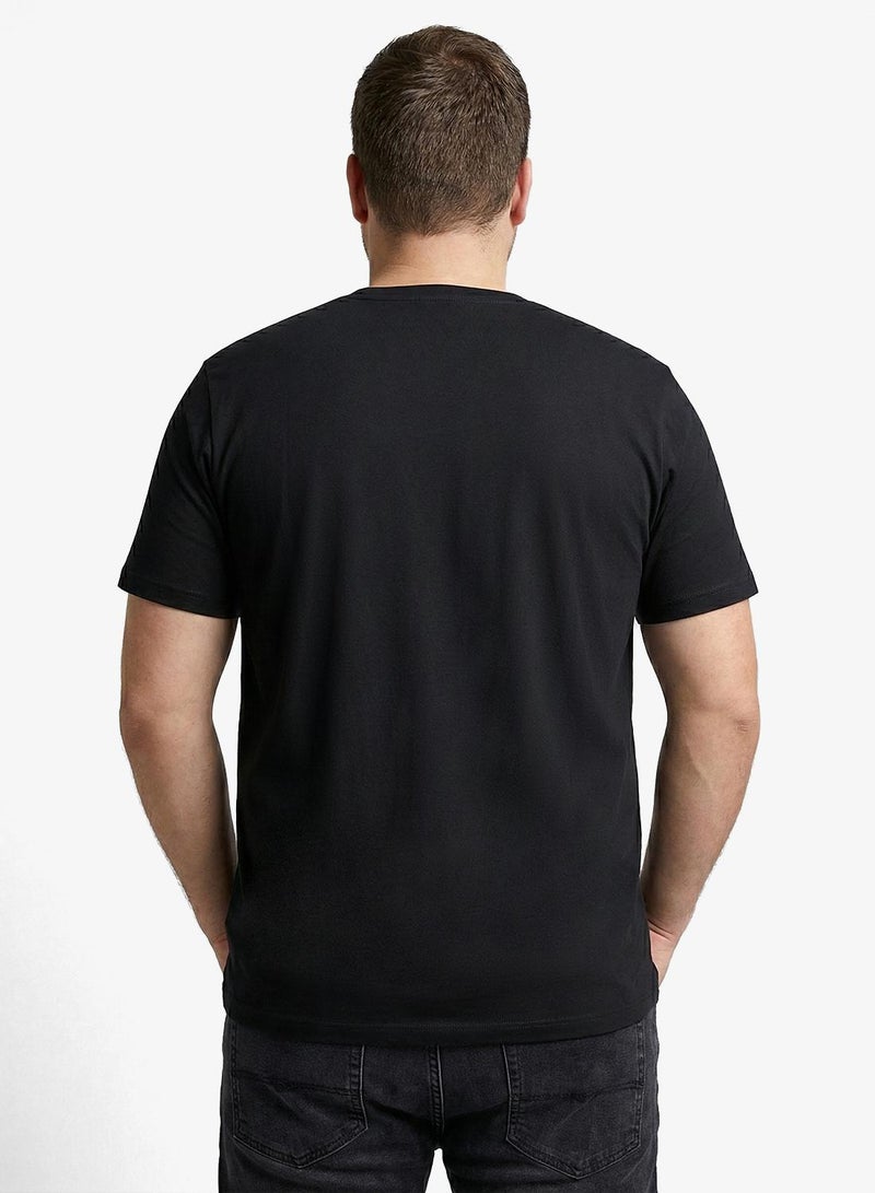 سفنتي فايف بيسيكس عبوة من  تي شيرت مقاس كبير - Image 5