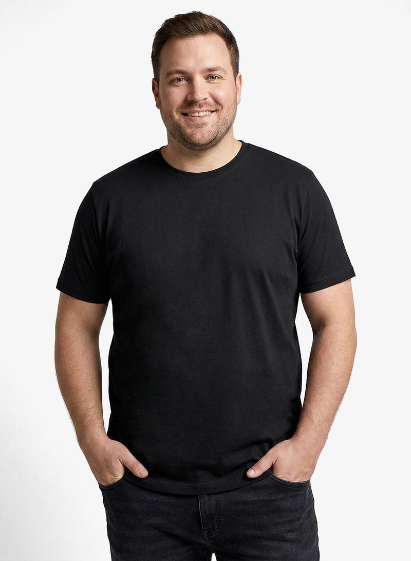 سفنتي فايف بيسيكس عبوة من  تي شيرت مقاس كبير - Image 4