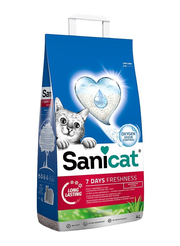 Sanicat Aloe Vera Cat Litter 4L - Image 1