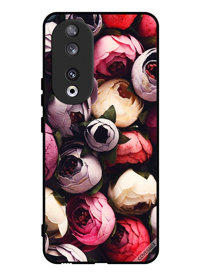 Covernex Protective Case Cover For Honor 90 Dark Cone Roses - Image 1
