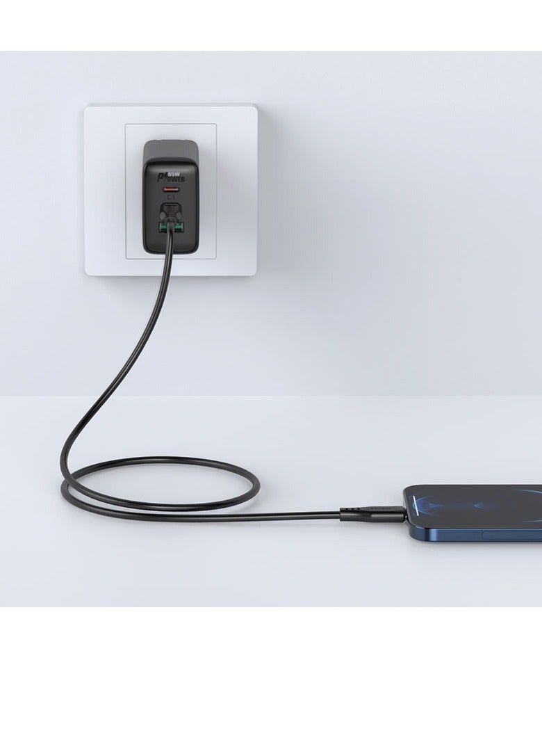 ACEFAST C3-01 USB-C to Lightning charging data cable. - Image 2