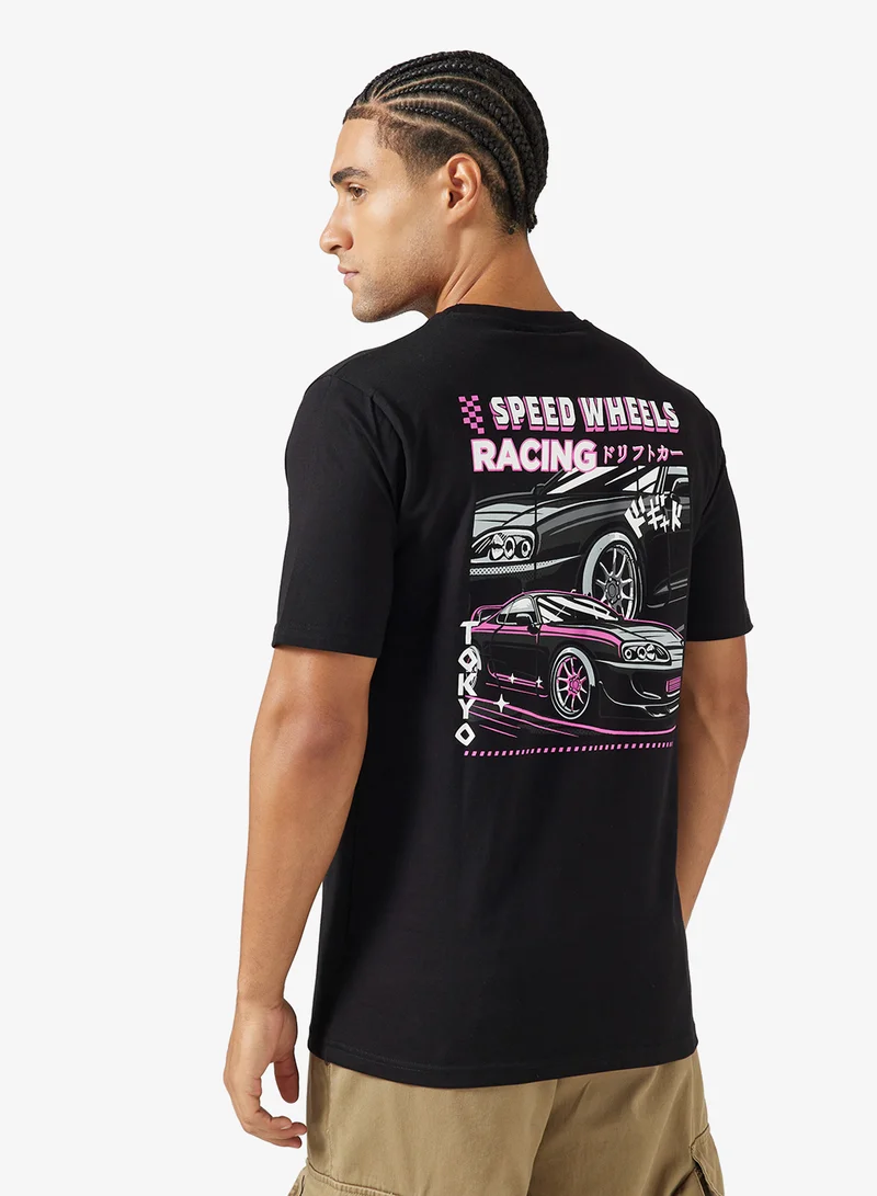 Graphic Print Regular Fit T-Shirt