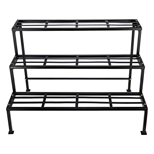 Skafa Multiple Plants and Pots Stand, Indoor Shelf Holder Rack, Rectangular Multi-Tiered Plant Stand (3 TIER) - Image 3