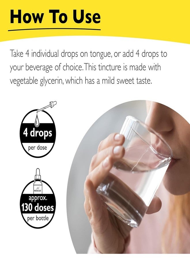 RESCUE Bach RESCUE Remedy Dropper 20mL - Pack of 2 - Natural Stress Relief, Homeopathic Flower Essence, Vegan, Gluten & Sugar-Free, Non-Habit Forming (Non-Alcohol Formula) - Image 4