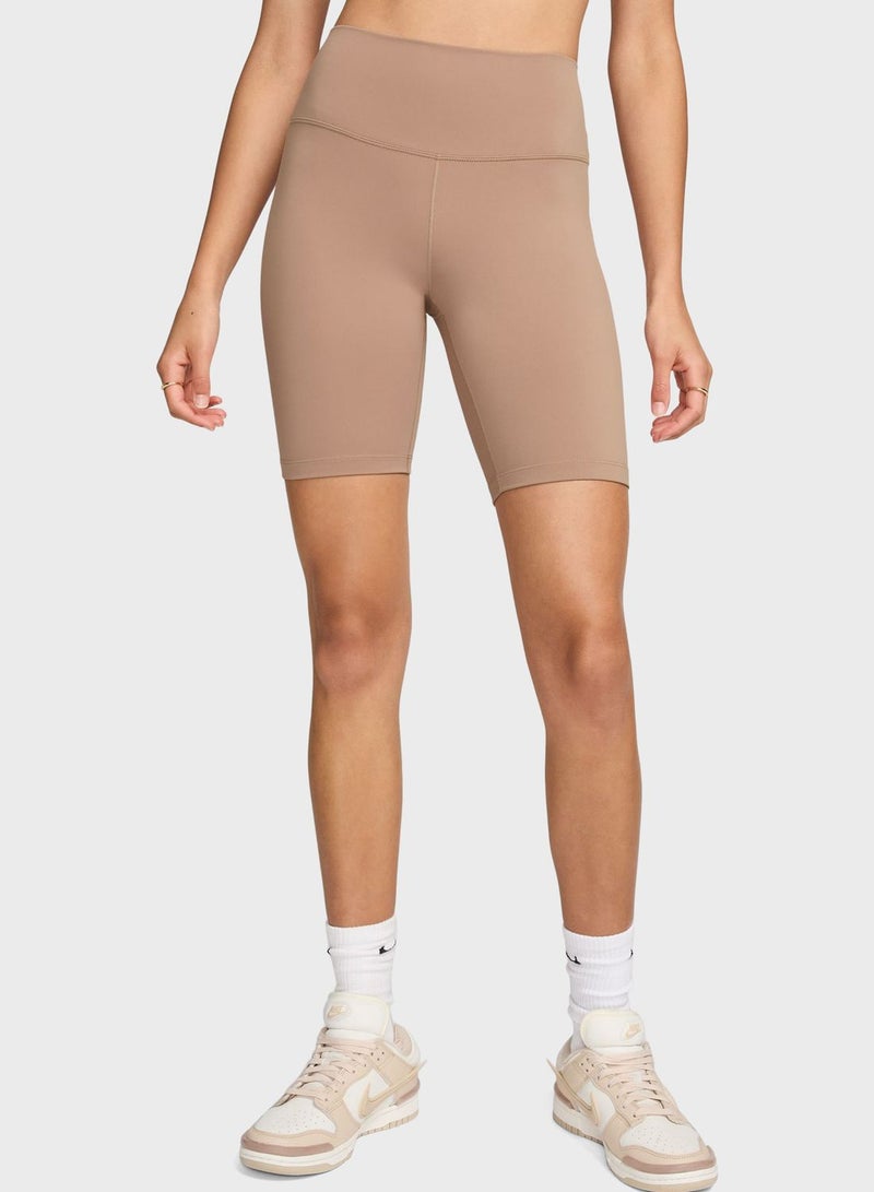 Nike 8In High Rise Dri-Fit Shorts  - Image 1