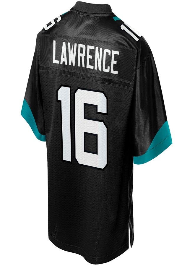 NFL PRO LINE Men's Trevor Lawrence Black Jacksonville Jaguars Big & Tall Pro Line Jersey - Image 3