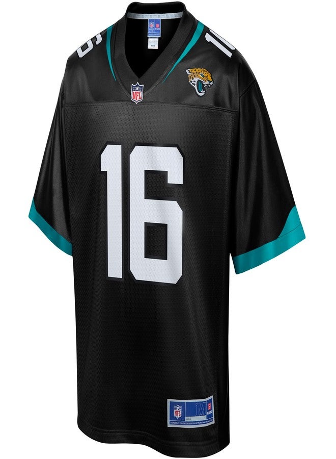 NFL PRO LINE Men's Trevor Lawrence Black Jacksonville Jaguars Big & Tall Pro Line Jersey - Image 2